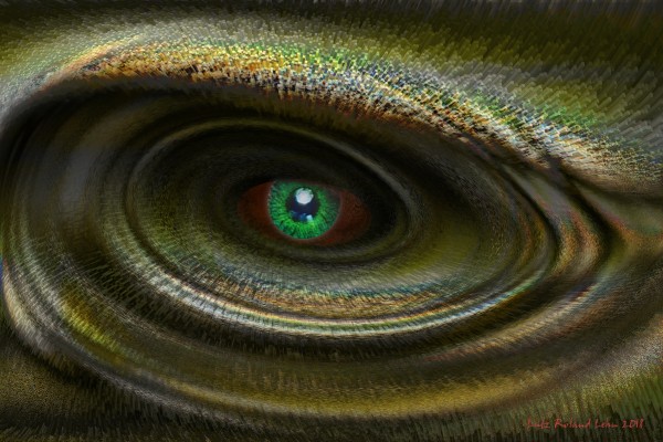 Abstract Eye 3 by Lutz Roland Lehn